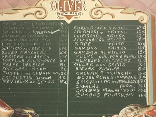 Menu photo 2 Oliver Granada, GR