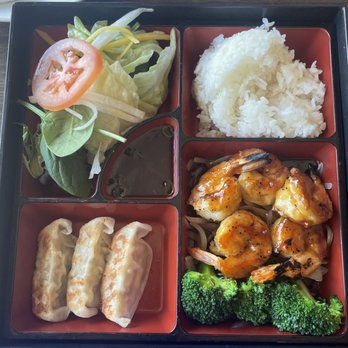 Wild Ginger - Shrimp Teriyaki bento box - Asian Fusion Near Me - Sicklerville, New Jersey Wild Ginger - Shrimp Teriyaki bento box - Asian Fusion Near Me - Sicklerville, New Jersey