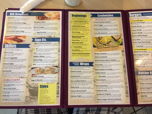 Menu photo 2 Drifter's Restaurant Escanaba, MI Menu photo 2 Drifter's Restaurant Escanaba, MI