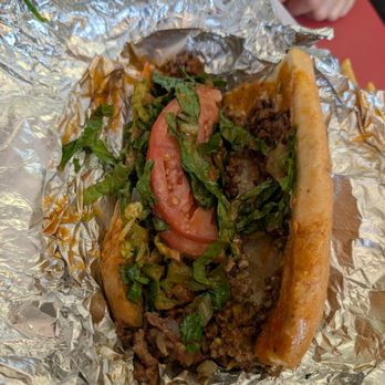 Josh's Hot Dogs - Chopped cheese sandwich. - Hot Dogs Near Me - Northbrook, Illinois