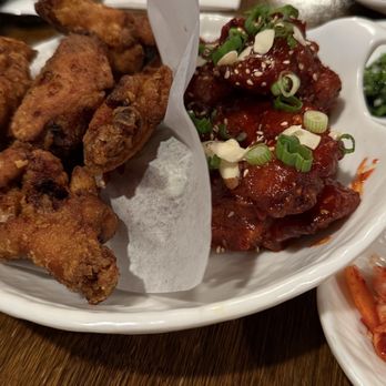 Modoo Restaurant - Chicken Wings 1/2 and 1/2 - Korean Near Me - Lynnwood, Washington Modoo Restaurant - Chicken Wings 1/2 and 1/2 - Korean Near Me - Lynnwood, Washington