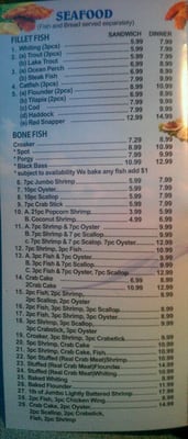 Menu photo 1 Mid Atlantic Seafood Milford Mill, MD