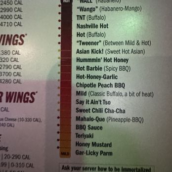 Wings - Sauces - Chicken Wings Near Me - Granbury, Texas Wings - Sauces - Chicken Wings Near Me - Granbury, Texas
