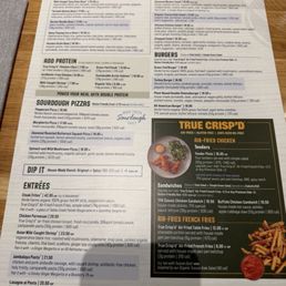 Food menu Food menu