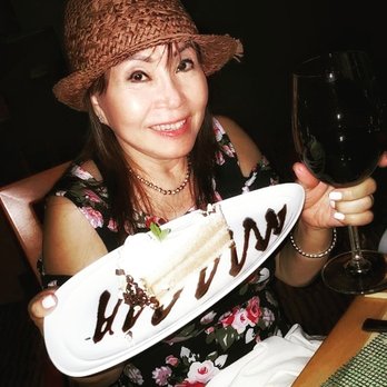 POM Restaurant - Birthday dessert for my wife's 64th birthday. Light and beautifully presented. - New American Near Me - Indio, California POM Restaurant - Birthday dessert for my wife's 64th birthday. Light and beautifully presented. - New American Near Me - Indio, California