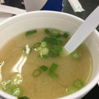 Top Bop - Muldoon - Miso soup, pretty tasty. - Asian Fusion Near Me - Anchorage, Alaska Top Bop - Muldoon - Miso soup, pretty tasty. - Asian Fusion Near Me - Anchorage, Alaska
