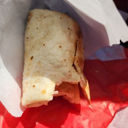 Bacon burrito