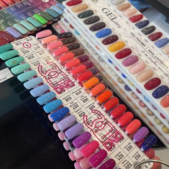 Lunar Nail Bar & Lash - Nail polish color options - Nail Salons Near Me - Boulder, Colorado