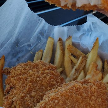 Grizzly Tuna - Inside of fish. - Fish & Chips Near Me - Seaside, Oregon