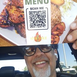 Scan the qr code for the menu Scan the qr code for the menu
