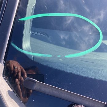 Superglass Windshield Repair - Front view of the repair - Windshield Installation & Repair Near Me Superglass Windshield Repair - Front view of the repair - Windshield Installation & Repair Near Me
