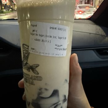 Wushiland Boba - Jasmine Green Milk Tea / 奶綠 - Bubble Tea Near Me - Cerritos, California Wushiland Boba - Jasmine Green Milk Tea / 奶綠 - Bubble Tea Near Me - Cerritos, California