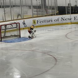 Boch Ice Center - Goalie on ice