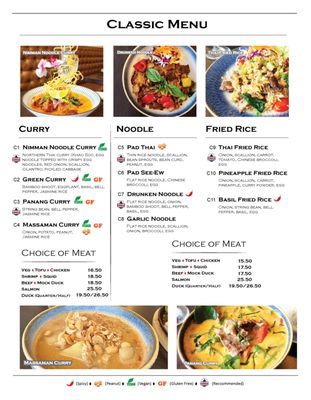 Menu photo 8 Nimman Thai Eatery Nutley, NJ