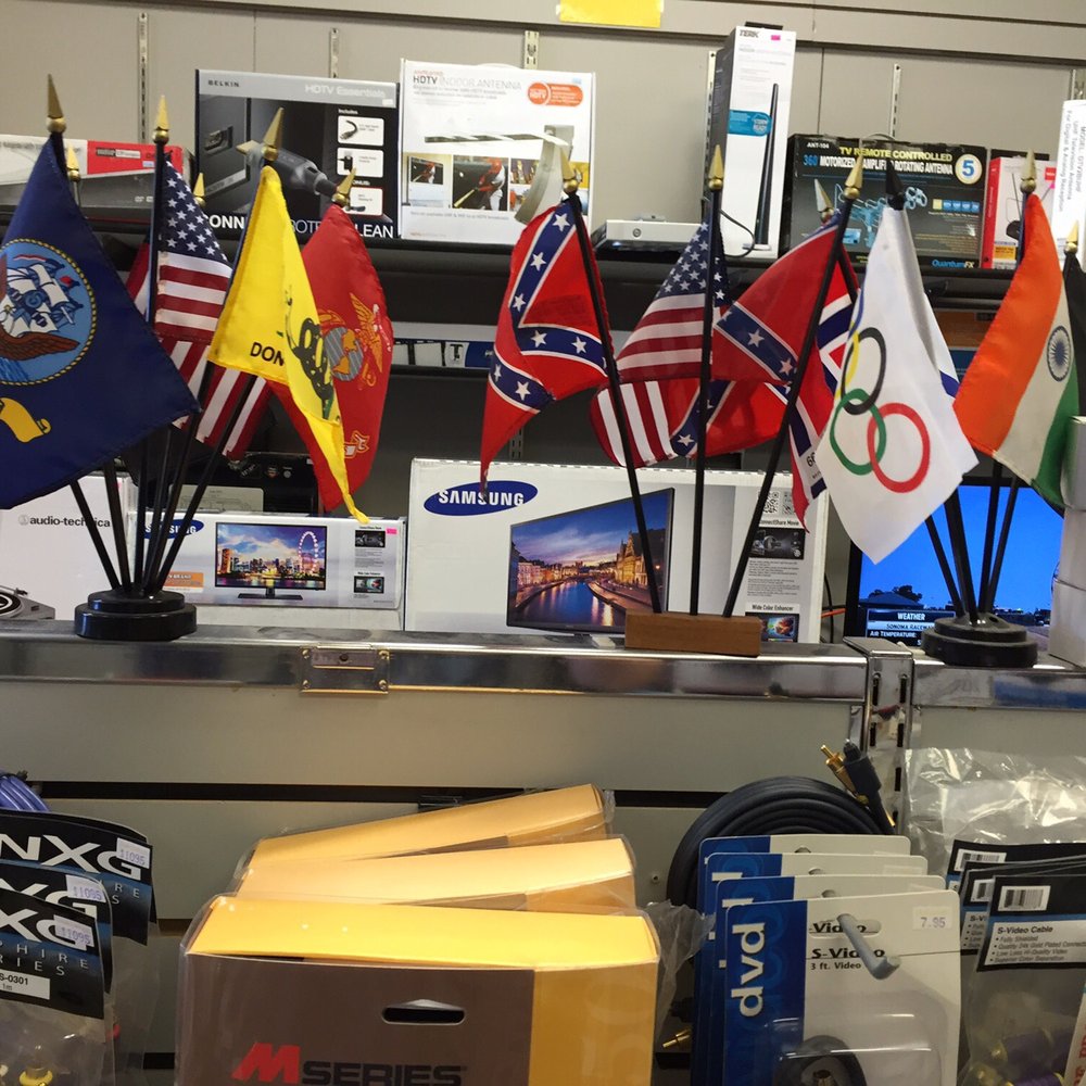 Your neighborhood supplier of confederate flags... Your neighborhood supplier of confederate flags...
