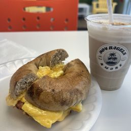 Egg Sandwich w/ Cheese & Protein Cinnamon raisin bagel Pumpkin Cold brews Egg Sandwich w/ Cheese & Protein Cinnamon raisin bagel Pumpkin Cold brews