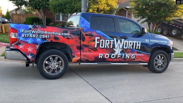 Fort Worth Roofing Logo