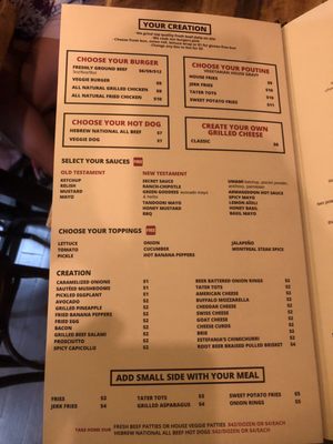 Menu photo 3 Notre-Boeuf-de-Grâce Pointe-Claire, QC Menu photo 3 Notre-Boeuf-de-Grâce Pointe-Claire, QC