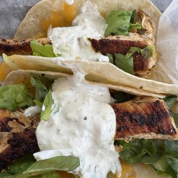 Outriggers Bar and Grill - Tacos - came with 3 tacos and coleslaw - Bars Near Me - Micco, Florida