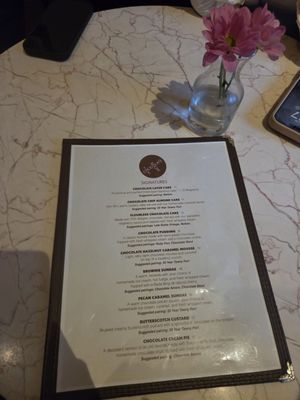 Menu photo 1 The Chocolate Room Brooklyn, NY Menu photo 1 The Chocolate Room Brooklyn, NY