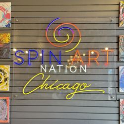 Spin Art Nation - Chicago - Sign