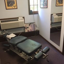 Cornerstone Chiropractic - Dr. Ed's treatment room
