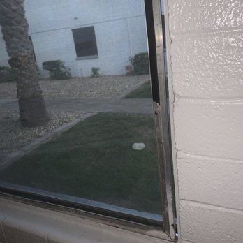 Amara  - Broken living room window - Apartments Near Me - Phoenix, Arizona