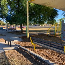 John Allen Park - Plenty of seating and shade