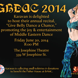 Karavan Studio - June 20, 2014 "Give Belly Dance A Chance" - Friday Recital