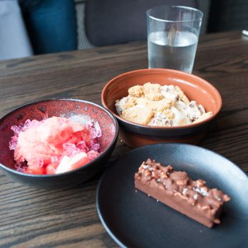 Roister - We ordered all three desserts that they offered. - New American Near Me - Chicago, Illinois Roister - We ordered all three desserts that they offered. - New American Near Me - Chicago, Illinois