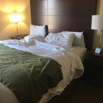 Cobblestone Hotel - Broken Bow - Sorry for the unmade bed photo. It was a very comfortable bed. - Hotels Near Me - Broken Bow, Nebraska Cobblestone Hotel - Broken Bow - Sorry for the unmade bed photo. It was a very comfortable bed. - Hotels Near Me - Broken Bow, Nebraska