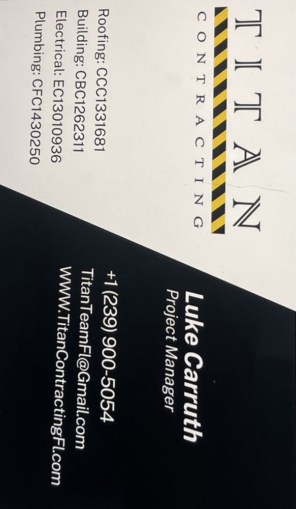 Slide of Titan Contracting