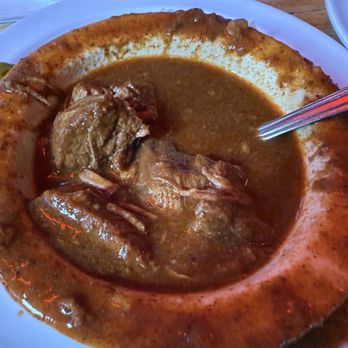 Texas Chili Parlor - The beef in the taster chili with no beans - American Near Me - Austin, Texas