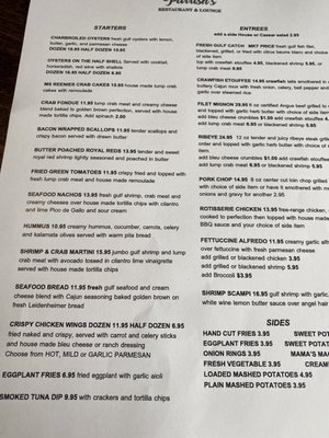 Menu photo 6 Parrish's Restaurant & Lounge Long Beach, MS