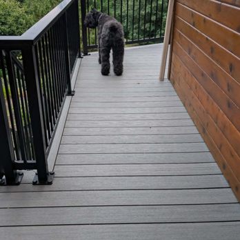 People Come First Construction Group - Start of deck out front door - Electricians Near Me - Kent, Washington