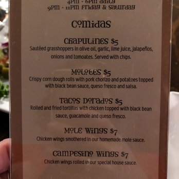 Casa Oaxaca - Happy hour menu - Mexican Near Me - Edmonds, Washington