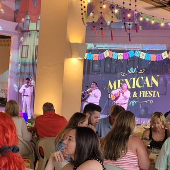 Excellence Riviera Cancún - Agave hosted a Mexican Fiesta buffet - live music - Hotels Near Me - Puerto Morelos, ROO