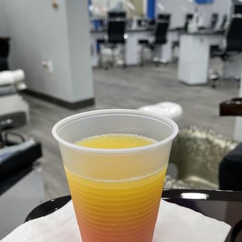 Epic Nail Bar - Corinth - Yummy mimosas with my mani/pedi - Nail Salons Near Me - Corinth, Texas