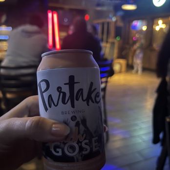 Katy's Grill and Bar - Partake Gose - non-alcoholic beer option for dry January! Pretty good actually! 5/5! - Bars Near Me - Wilmington, North Carolina Katy's Grill and Bar - Partake Gose - non-alcoholic beer option for dry January! Pretty good actually! 5/5! - Bars Near Me - Wilmington, North Carolina