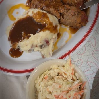 MaryAnn's Diner - Meatloaf with coleslaw - American Near Me - Amherst, New Hampshire MaryAnn's Diner - Meatloaf with coleslaw - American Near Me - Amherst, New Hampshire