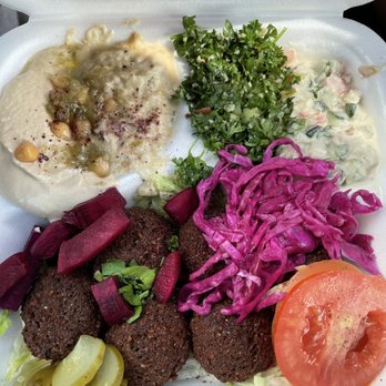 Jerusalem Bakery & Grill - Vegetarian Platter - Mediterranean Near Me - Roswell, Georgia