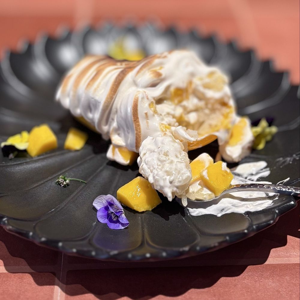 SAAM - Mango Sticky Rice Meringue (Comped, Reg, $25) - Thai Near Me - San Francisco, California