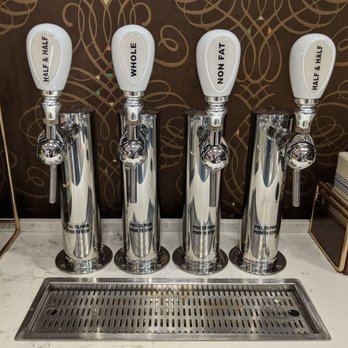 GOOD THINGS - Variety of creamers for your coffee on tap - Cafes Near Me - Austin, Texas GOOD THINGS - Variety of creamers for your coffee on tap - Cafes Near Me - Austin, Texas