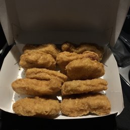 My McNuggets neatly stacked; that's a first LOL My McNuggets neatly stacked; that's a first LOL