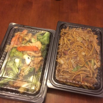 Golden Garden - Take out of chicken and broc and pork lo mein. Looked good and was hot...not so tasty however. - Chinese Near Me - Jamesburg, New Jersey
