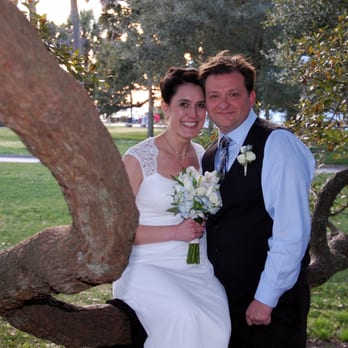 Two Guys And A Wedding - White Point Gardens near the Battery - downtown Charleston - Officiants Near Me