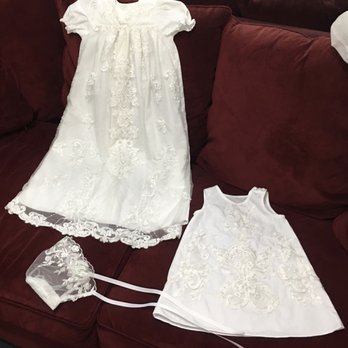 Elizabeth III - Christening gown and after dress made using parts of mom's wedding gown. - Sewing & Alterations Near Me - Stevensville, Michigan Elizabeth III - Christening gown and after dress made using parts of mom's wedding gown. - Sewing & Alterations Near Me - Stevensville, Michigan
