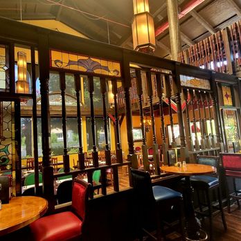 The Old Spaghetti Factory - The seating area behind the bar - Italian Near Me - Roseville, California The Old Spaghetti Factory - The seating area behind the bar - Italian Near Me - Roseville, California