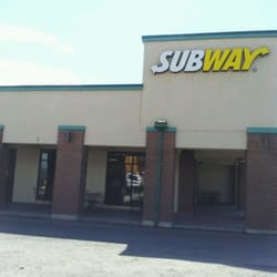 Subway - Restaurant from the main road through town.