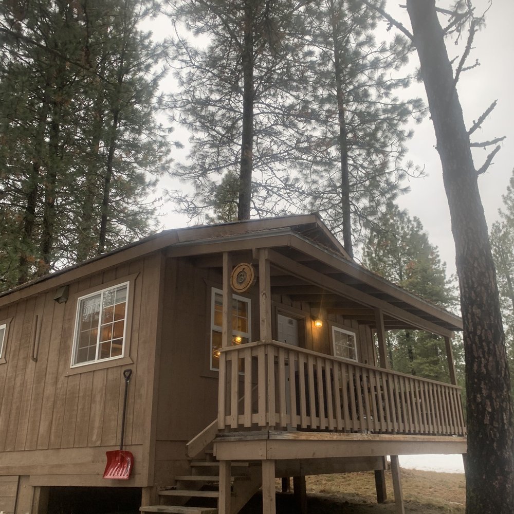 Blue Moose Cabins - Cabin 3 - Hotels Near Me - Kettle Falls, Washington
